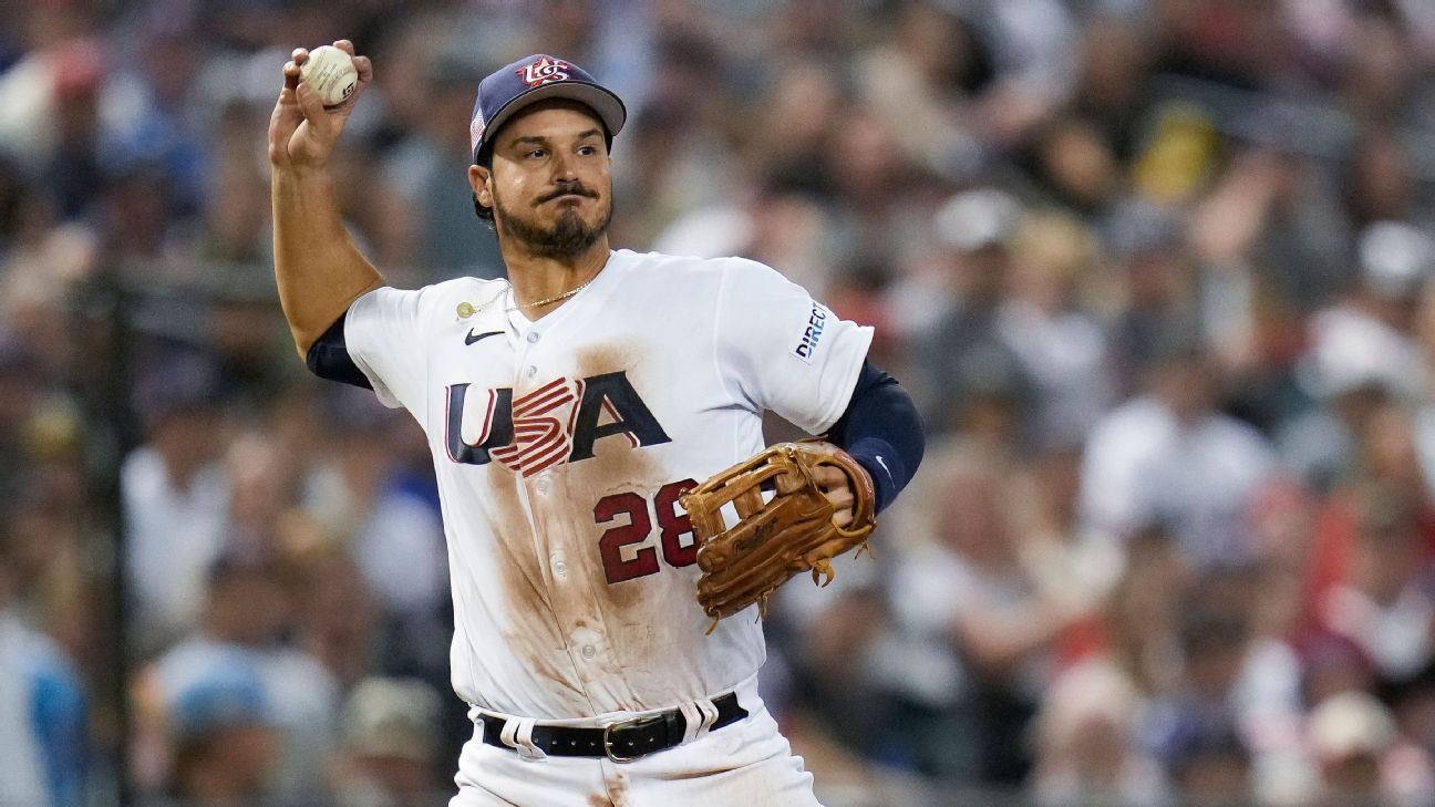 Nolan Arenado at the 2023 MLB All-Star Game