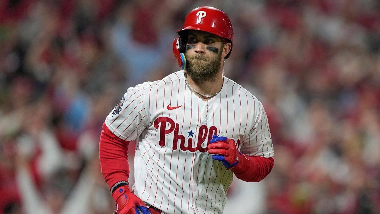 Phillies' Bryce Harper Returns From Tommy John Surgery as DH