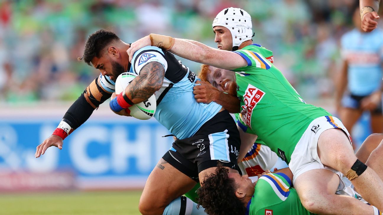 NRL Match Report: Raiders defeat Sharks in thriller