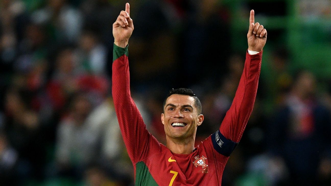 Cristiano Ronaldo has claimed another world record – but when do Portugal  move on? - The Athletic