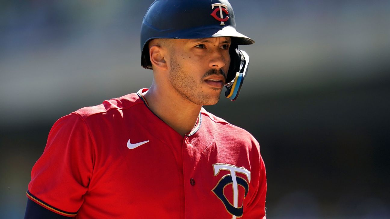 Twins’ Correa (foot) out, to be reassessed Friday
