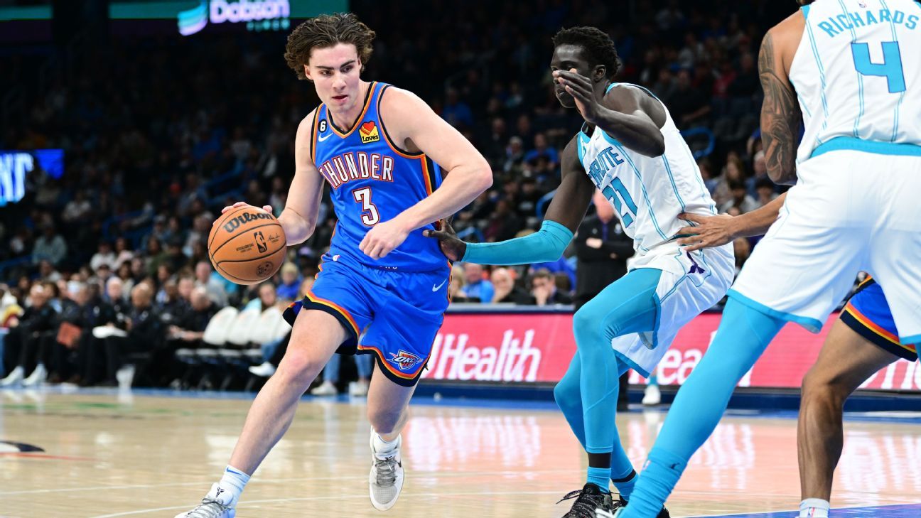 NBA: Golden State defeat OKC, Josh Giddey praised for rebounding