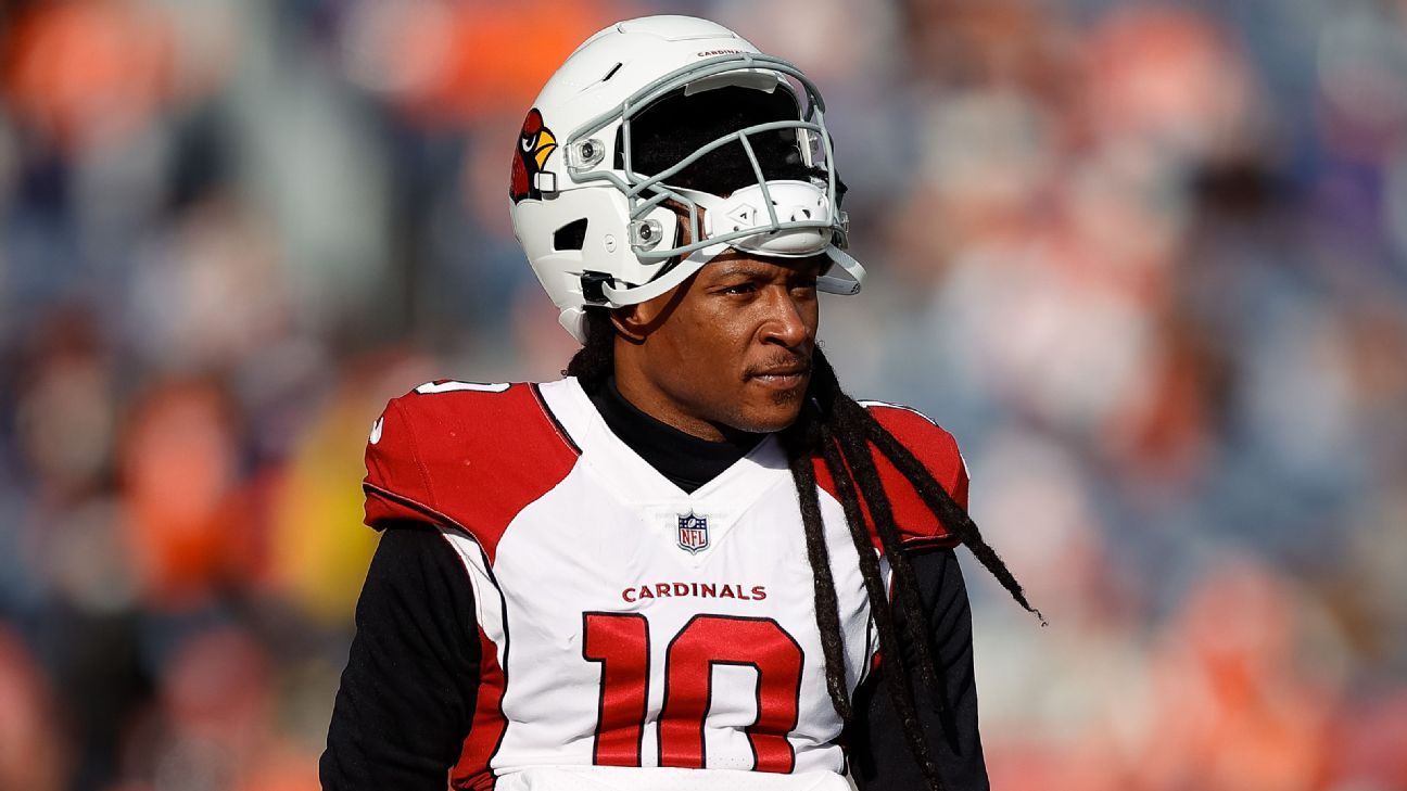 Cardinals release WR DeAndre Hopkins after three seasons - ESPN