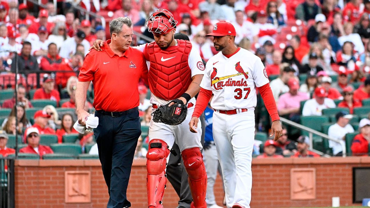 Update on the knee injury to St. Louis Cardinals catcher Willson Contreras,  breakdown of Opening Day 