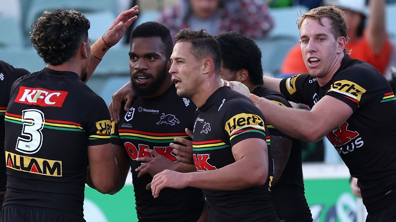 Penrith Panthers thump Cowboys to claim 2020 NRL Minor Premiership