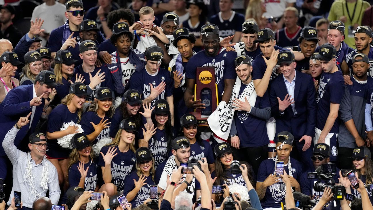 NCAA men's basketball champions from 1939 to today