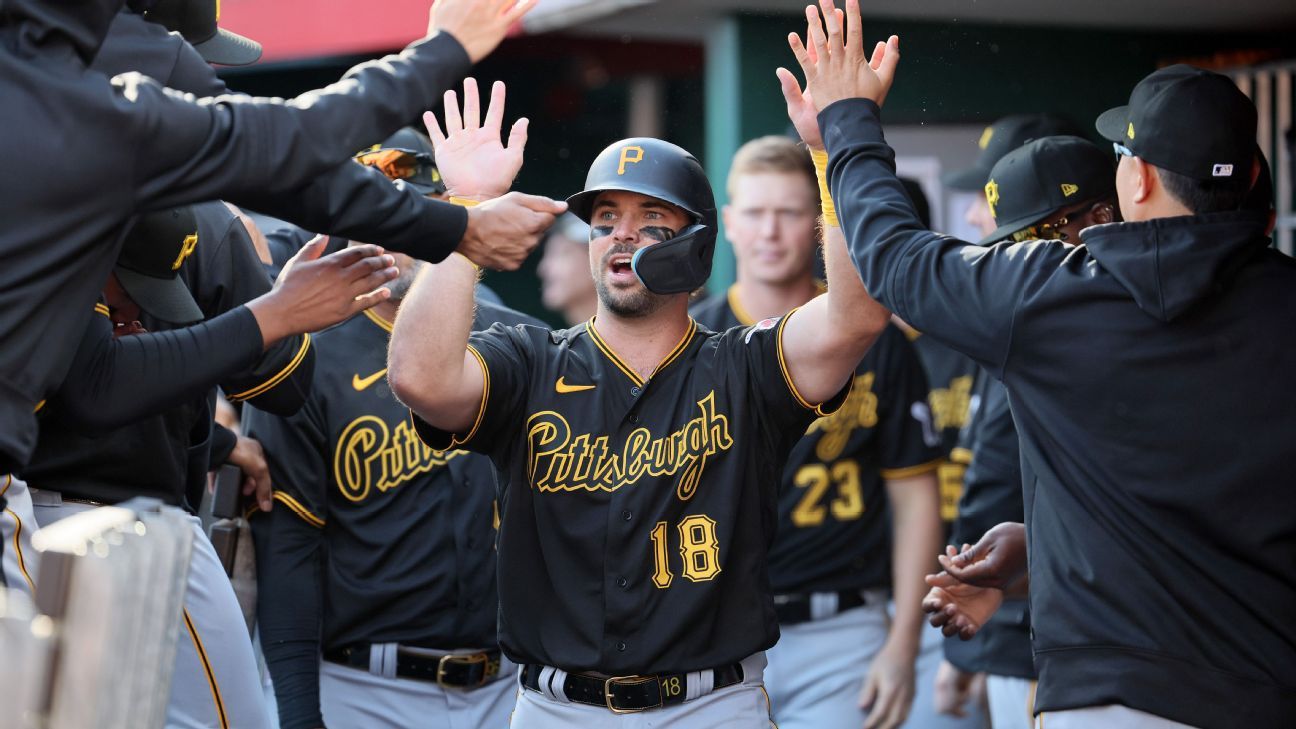 Pirates C Hedges lands on 7-day concussion list