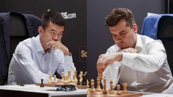 2023 World Chess Championship: Nepomniachtchi and Ding battle for the crown  but Carlsen's the missing king - ESPN