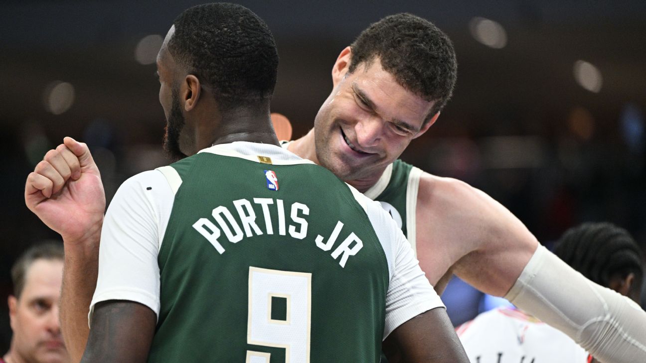 Bucks clinch 1seed with Giannis Middleton out