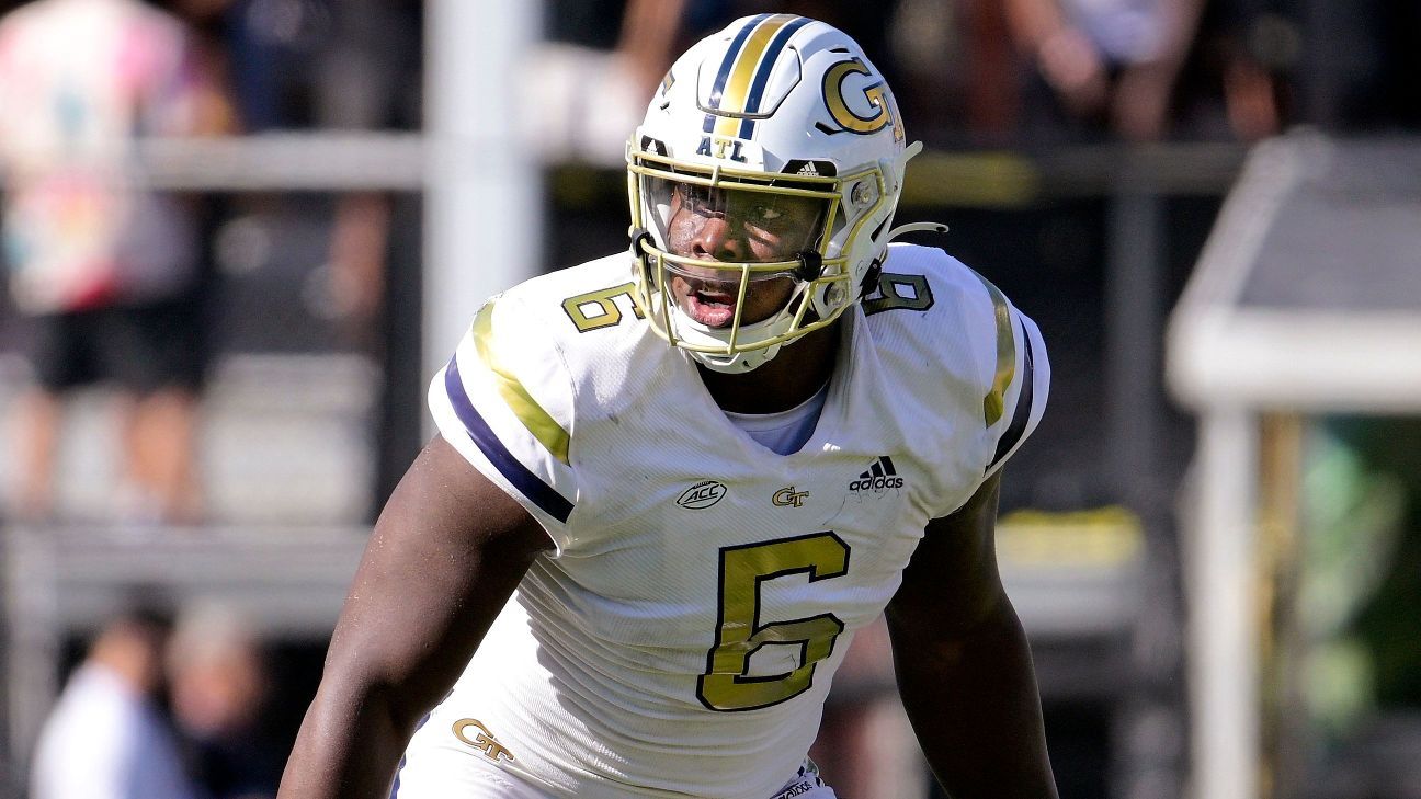 Patriots select Georgia Tech DE Keion White in second round