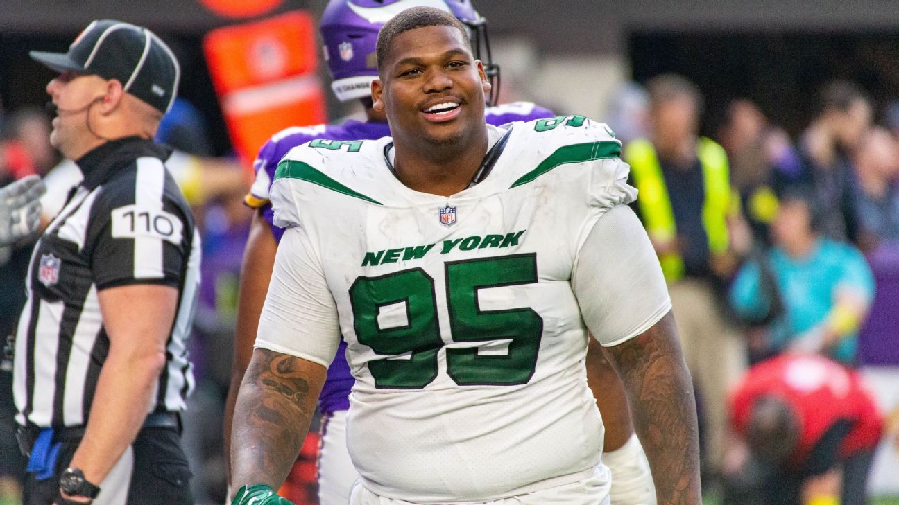 Jets confident in Quinnen Williams extension this summer