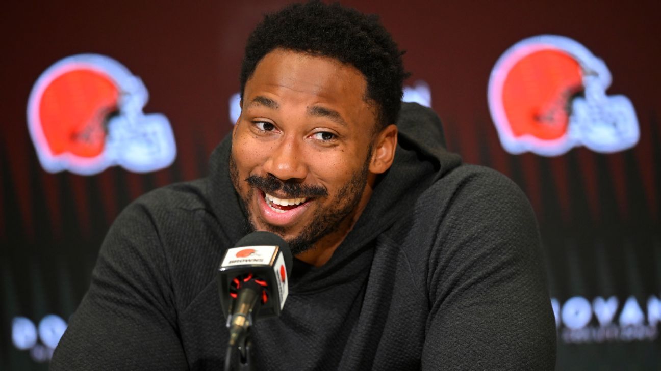 Browns DE Myles Garrett retires… from the Pro Bowl activities