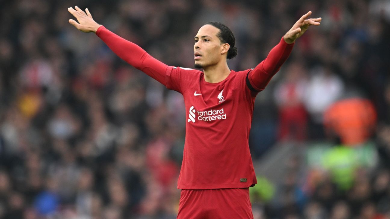 liverpool kit van dijk