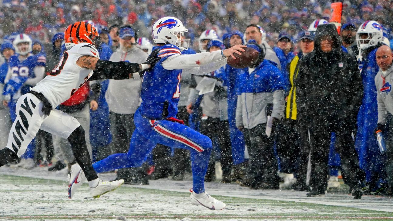 Never been as focused': Bills QB Josh Allen locked in on football as  offseason workouts begin