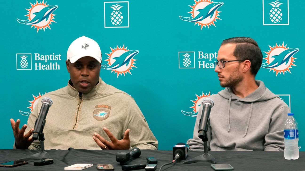 Grier out as Fins GM; McDaniel to finish season