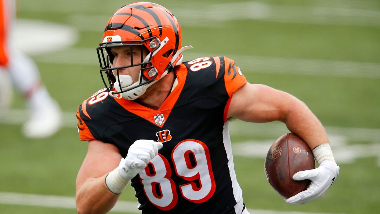 Bengals coach Zac Taylor sees new TE Irv Smith Jr. filling Hayden Hurst  role in Cincinnati