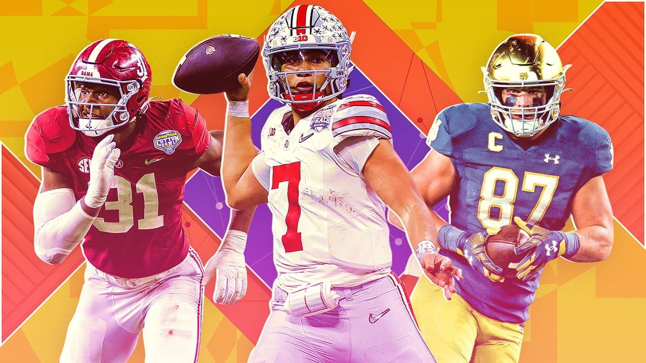 ESPN - In Mel Kiper Jr.'s latest mock draft on ESPN+, we've got a new No.  1, two projected trades and three QBs in the first round 