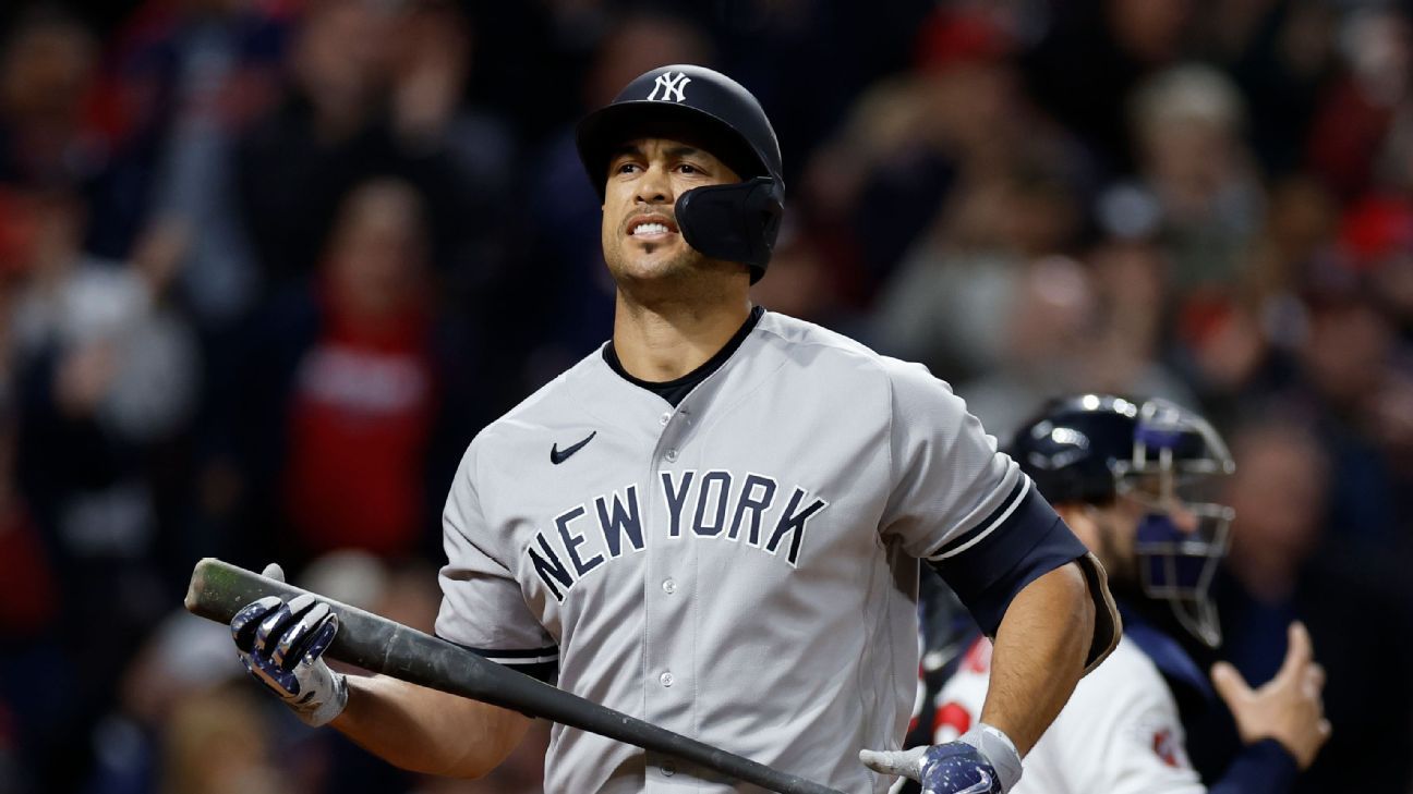 Yankees place Giancarlo Stanton on 10-day IL, recall Tim Lo