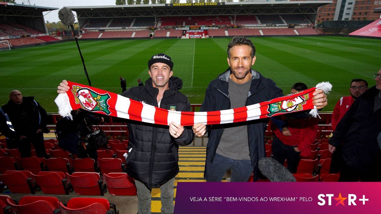 Por que Ryan Reynolds e Rob McElhenney compraram o Wrexham? ESPN
