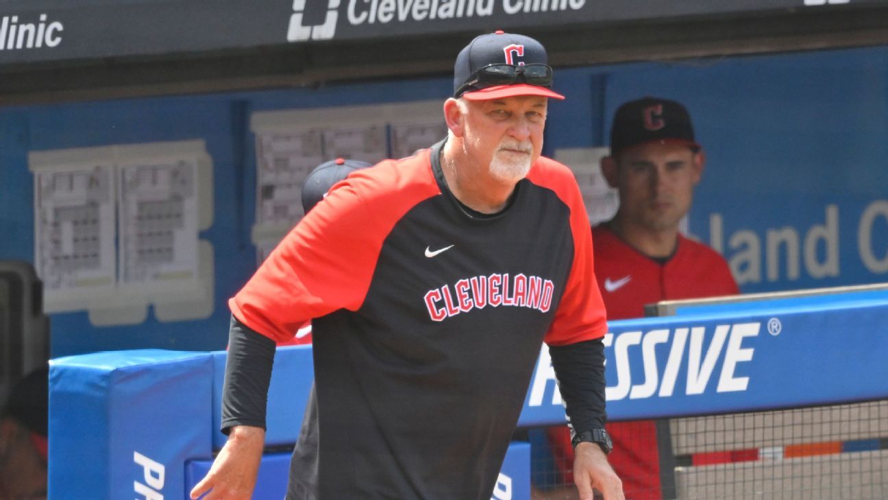 Guardians pitching coach to hospital for dizziness