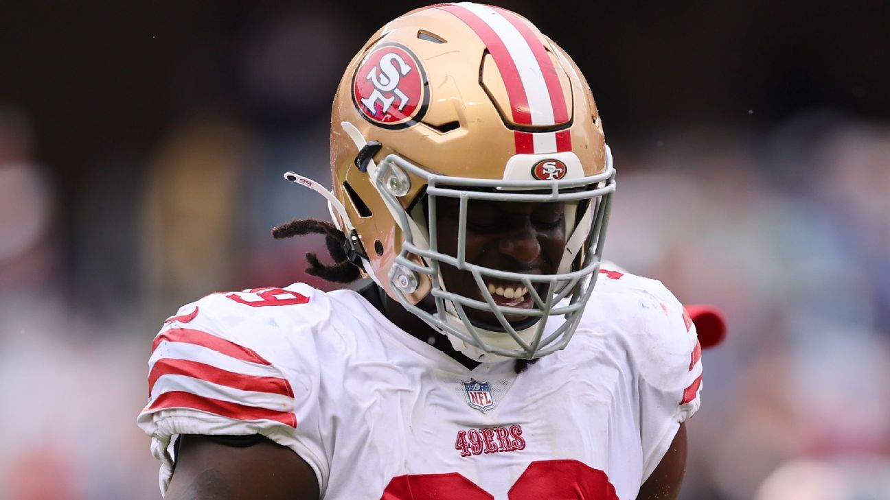 49ers activate Javon Kinlaw from COVID-19 list; six players remain