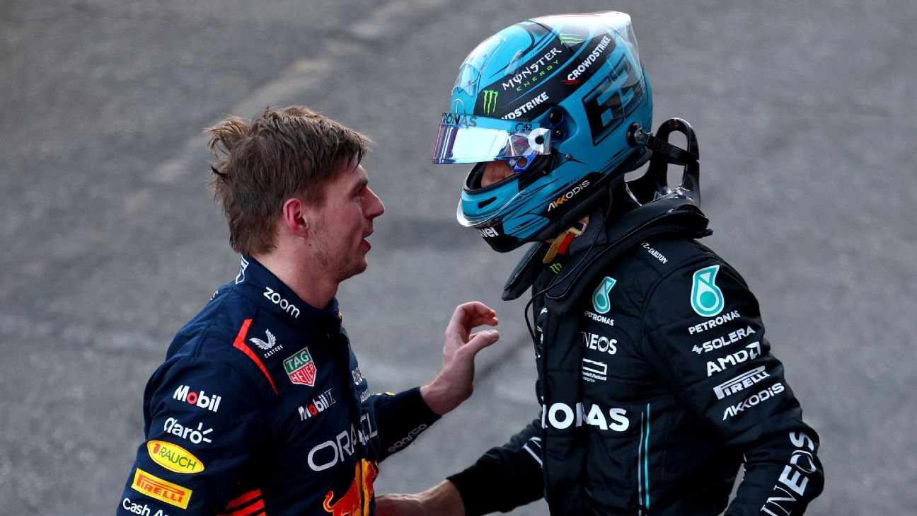 Verstappen fumes at Russell after sprint clash Auto Recent