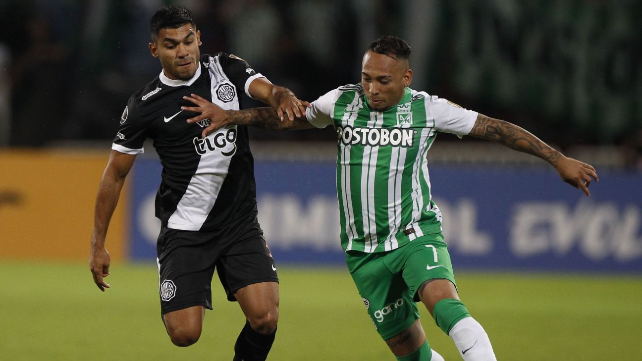 Goals and Highlights: Club Olimpia 3-1 Atletico Nacional in