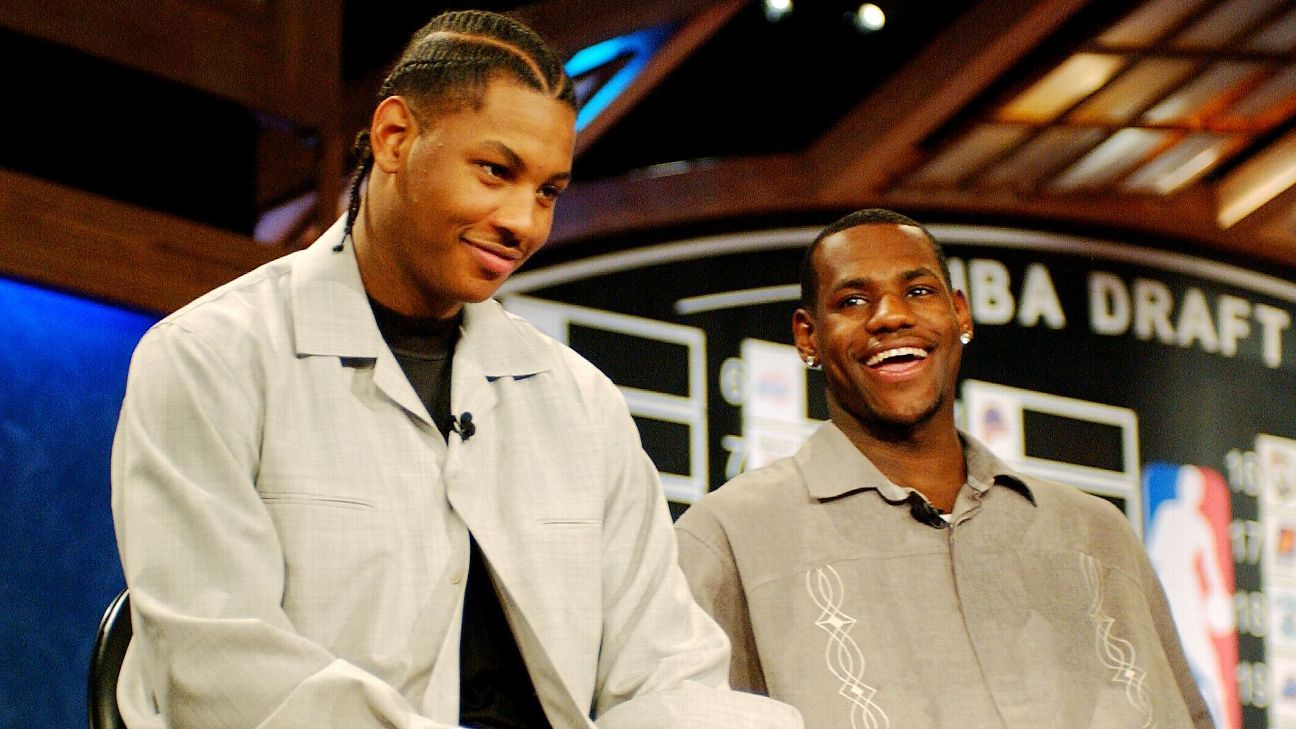 AP Was There: LeBron James tops star-studded 2003 NBA draft