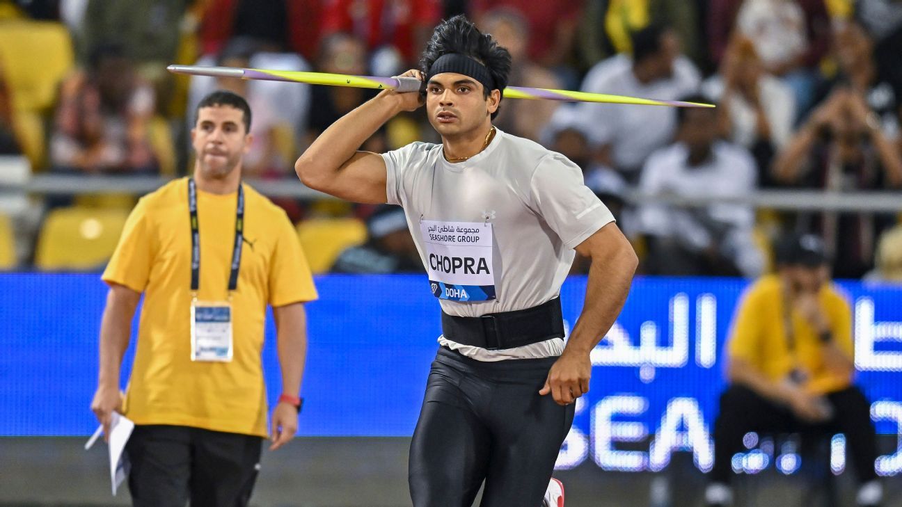 Neeraj Chopra wins Lausanne Diamond League with 87.66m throw ESPN