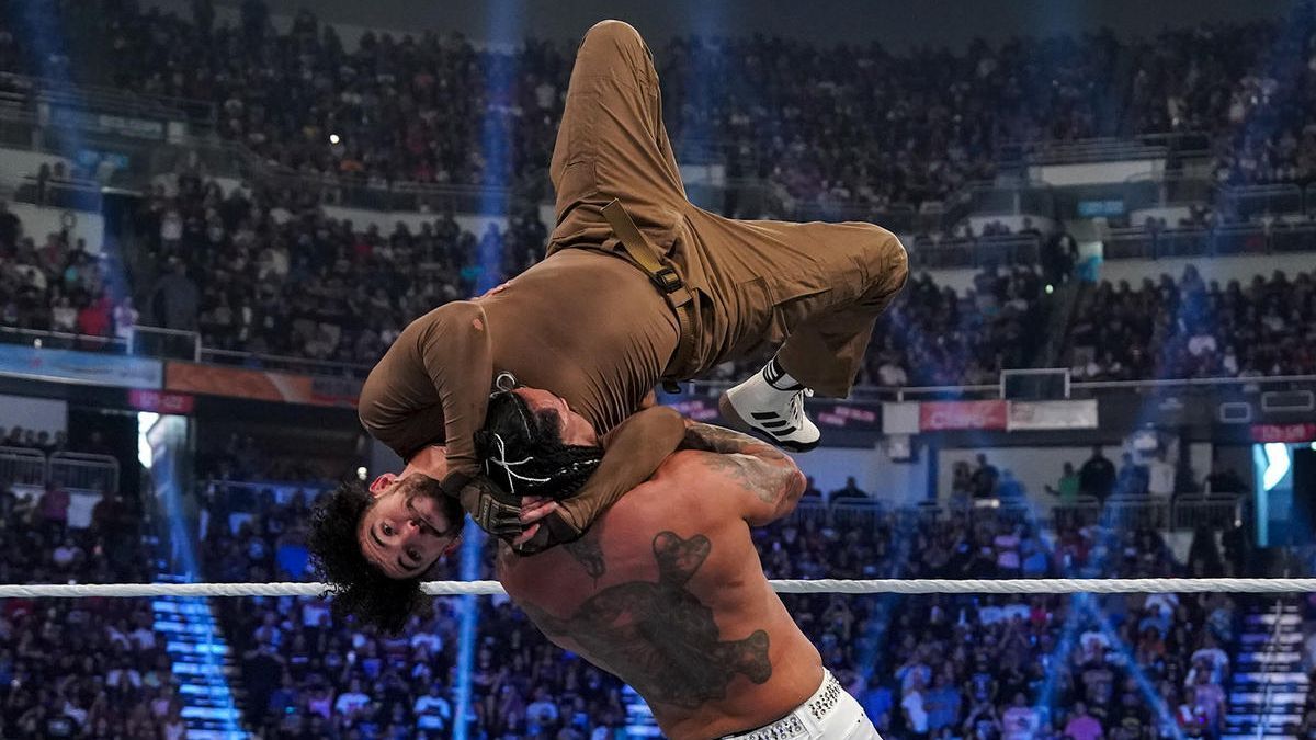 Bad Bunny shows impressive moves during his WrestleMania debut