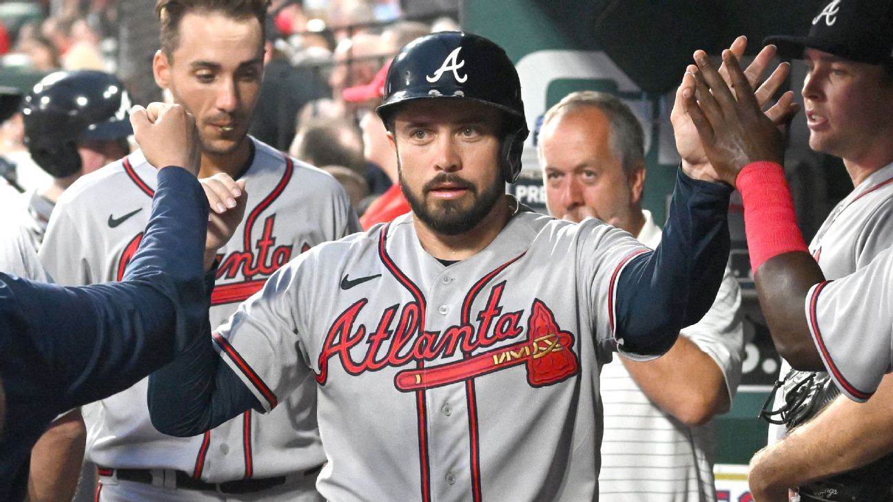 Atlanta Braves - Travis d'Arnaud is the 1st catcher in