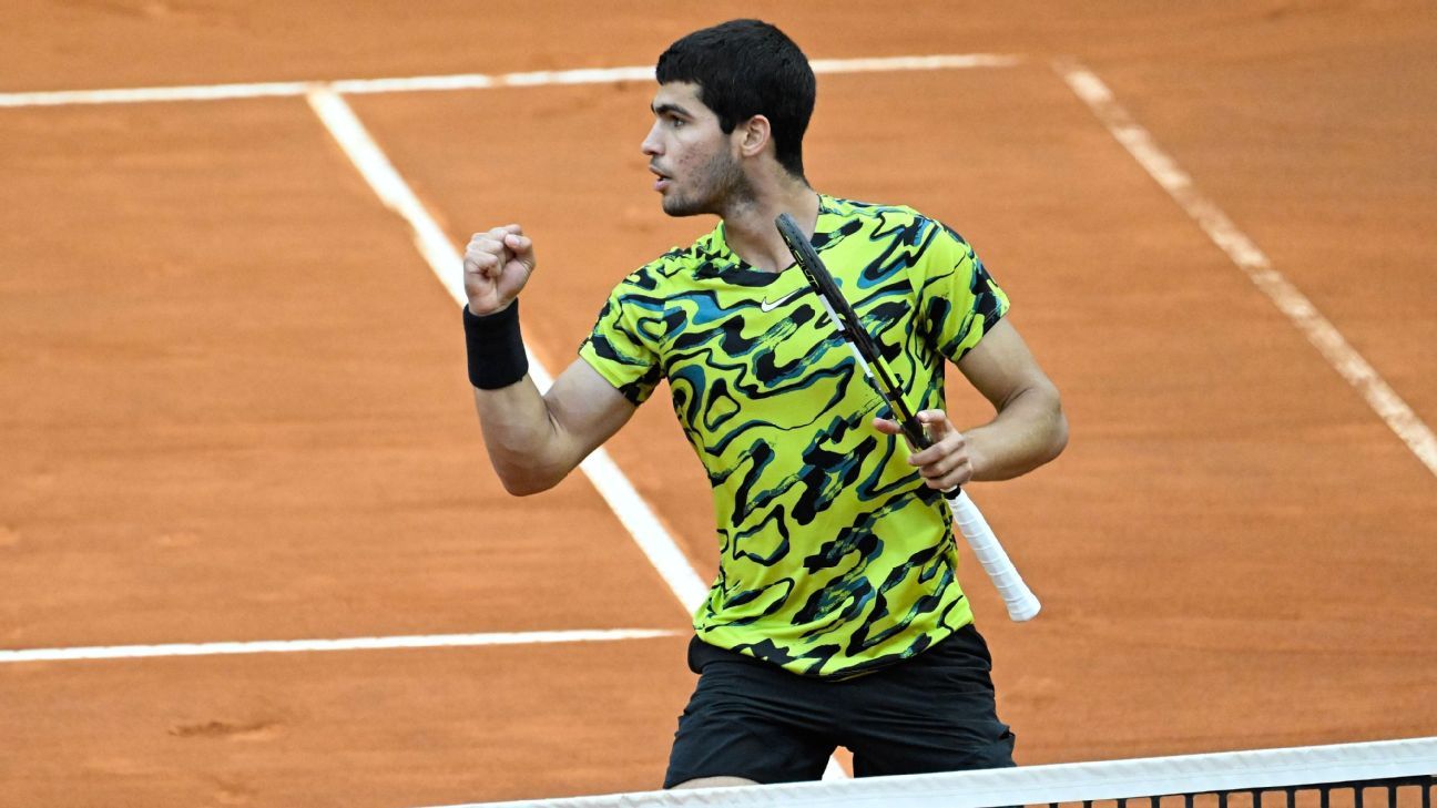 Draw confirmed for ATP Rome Open including Djokovic, Alcaraz