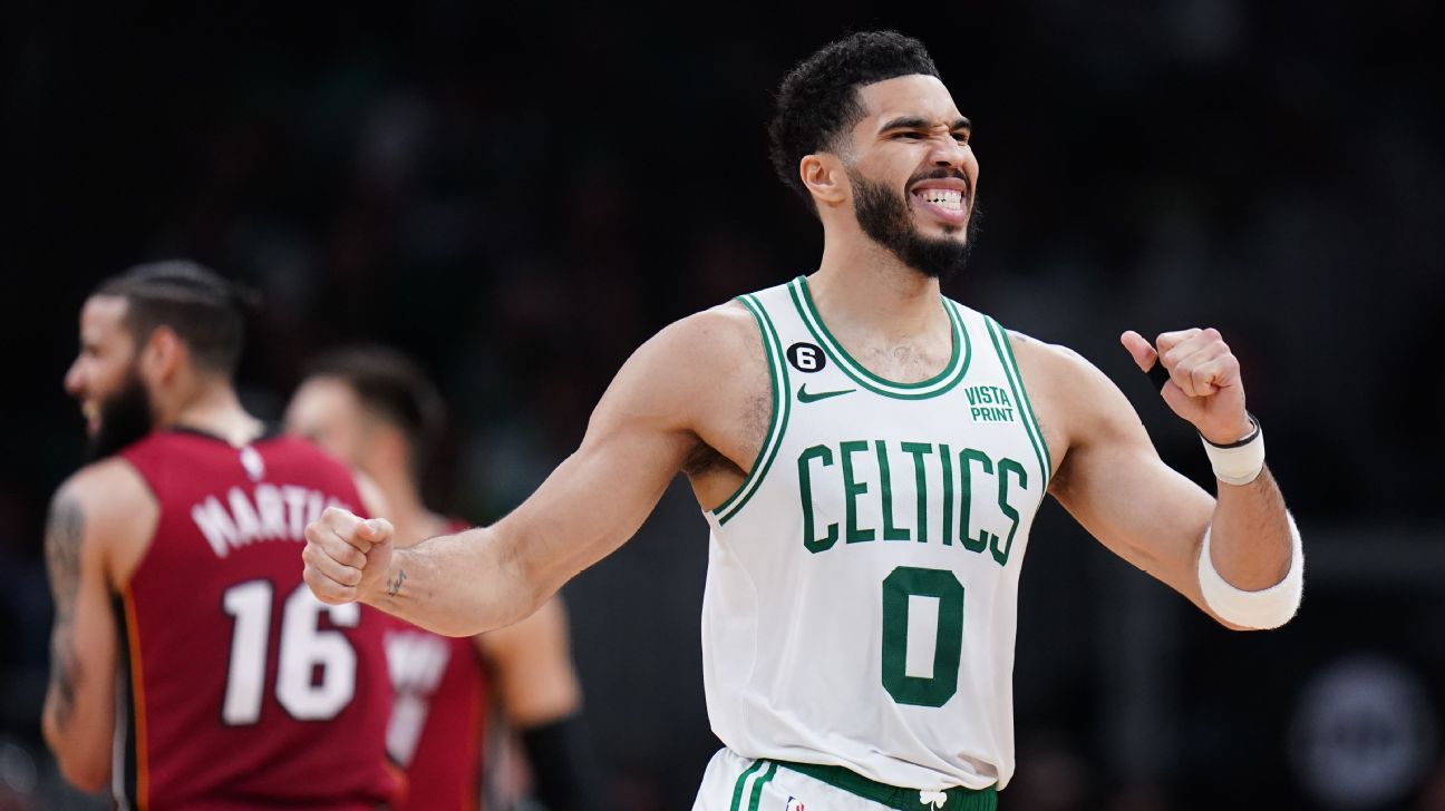 Here's how many wins ESPN predicts the 2023-24 Celtics will have