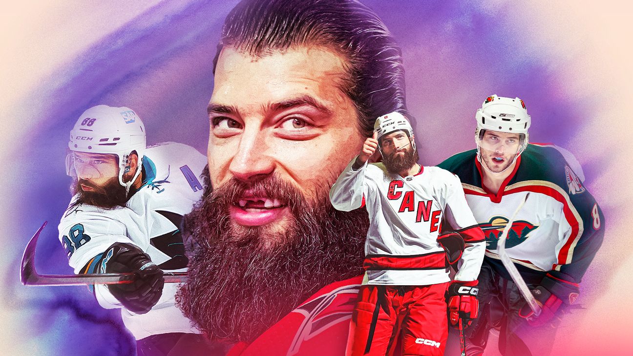 Tales of Brent Burns: Cheetah attacks, 'Mary Poppins' bag, more - ESPN