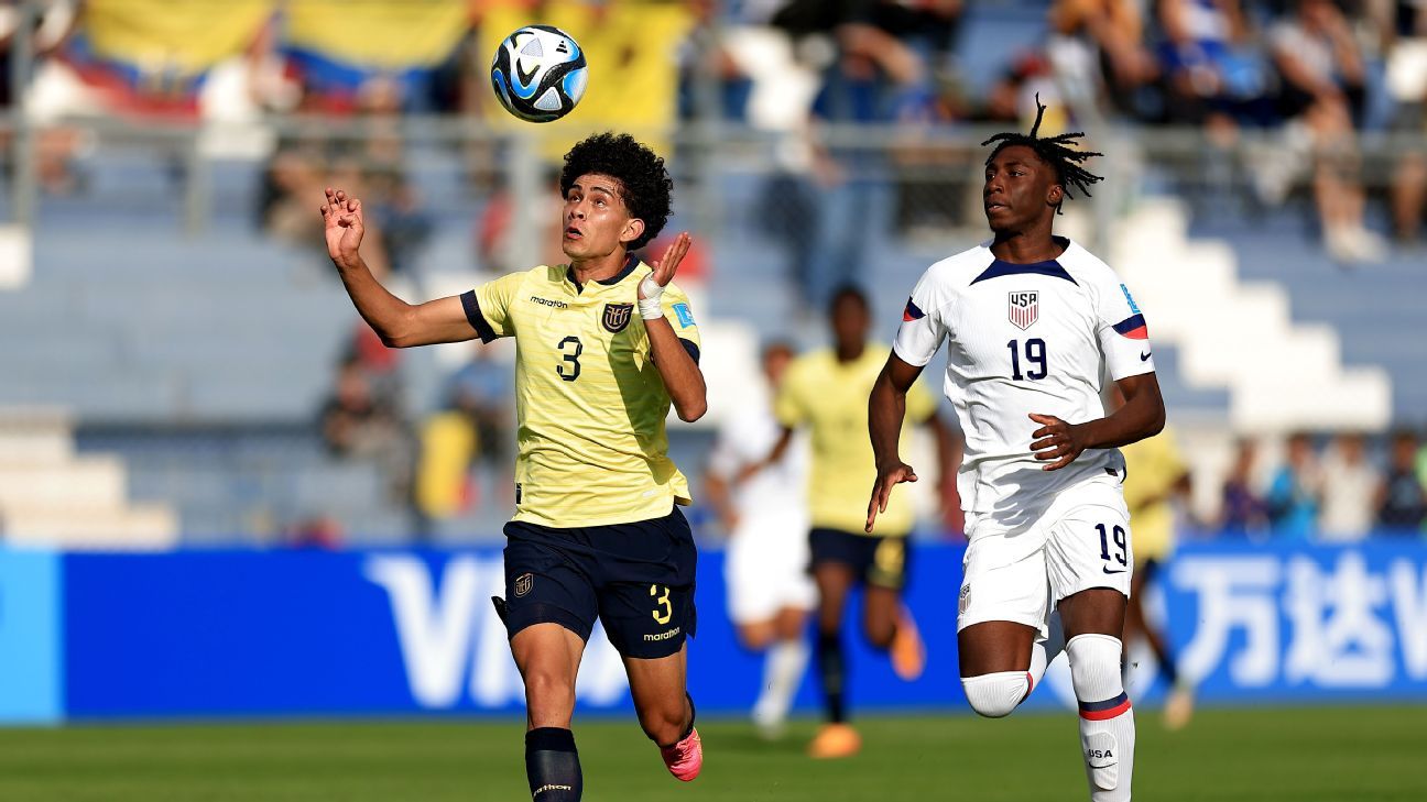 Así quedó Ecuador en el Grupo B del Mundial Sub 20 ESPN