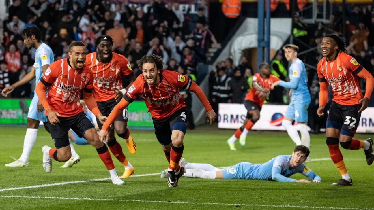 Play-off final: Luton Town completes remarkable rise to the Premier League  with victory over Coventry City