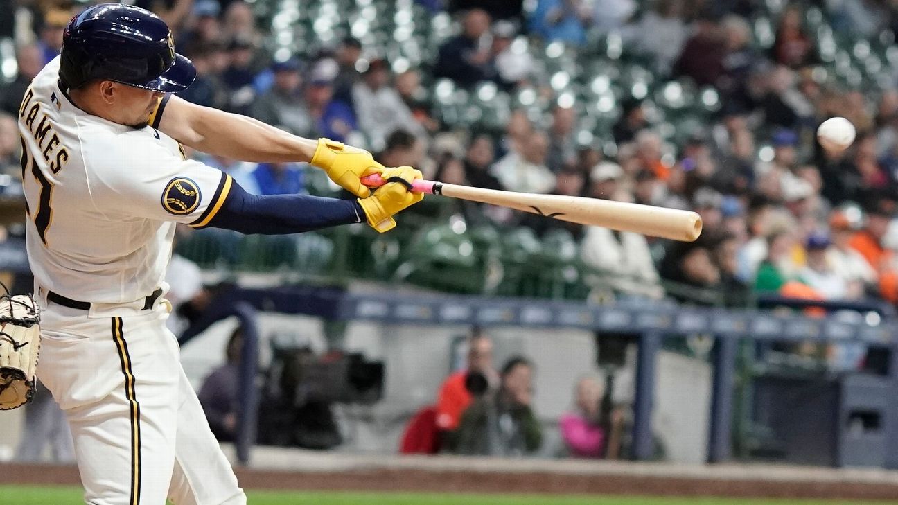 Willy Adames apoya el bateo explosivo Cerveceros de Milwaukee - CDN Deportes