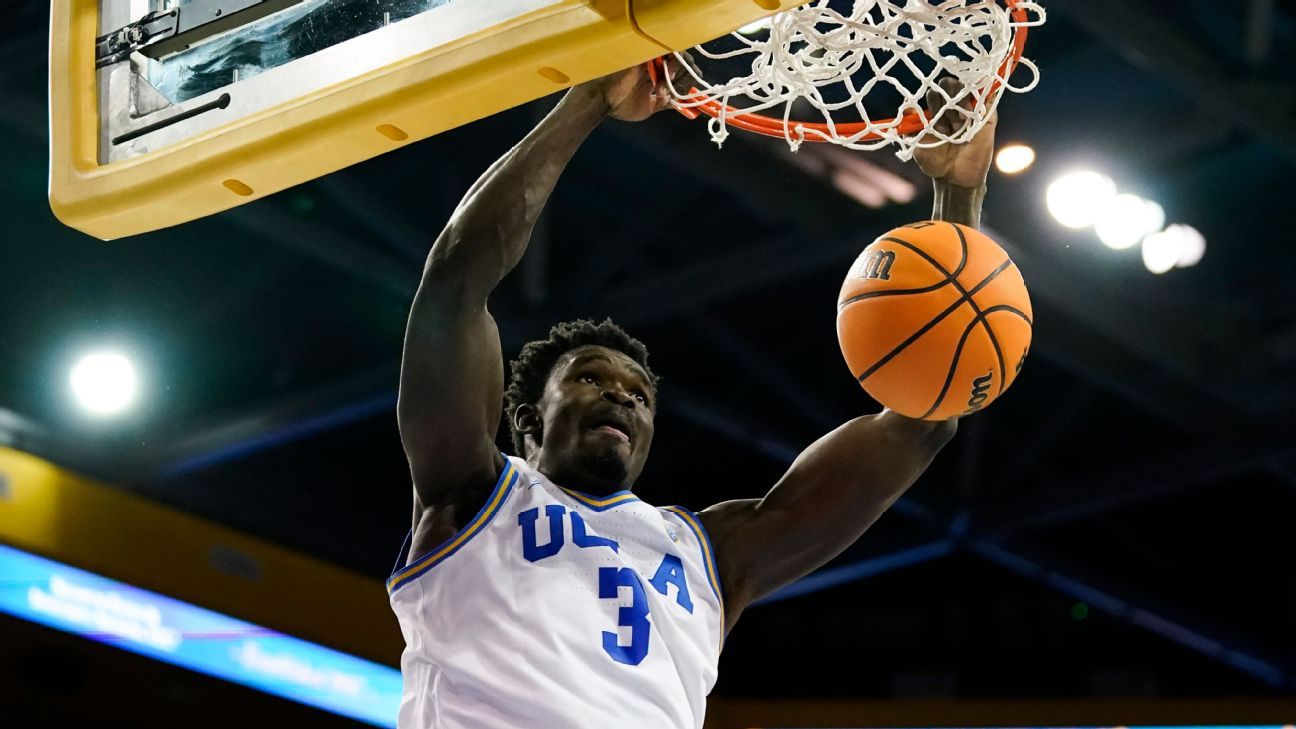 Star UCLA freshman Adem Bona returning for sophomore season - ESPN