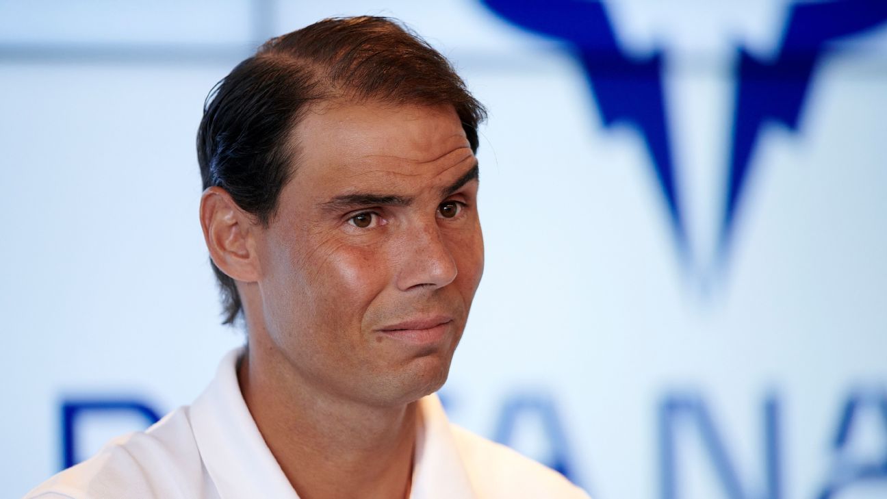 Rafael Nadal se somete a una cirugía de cadera y estará de baja por 5 meses