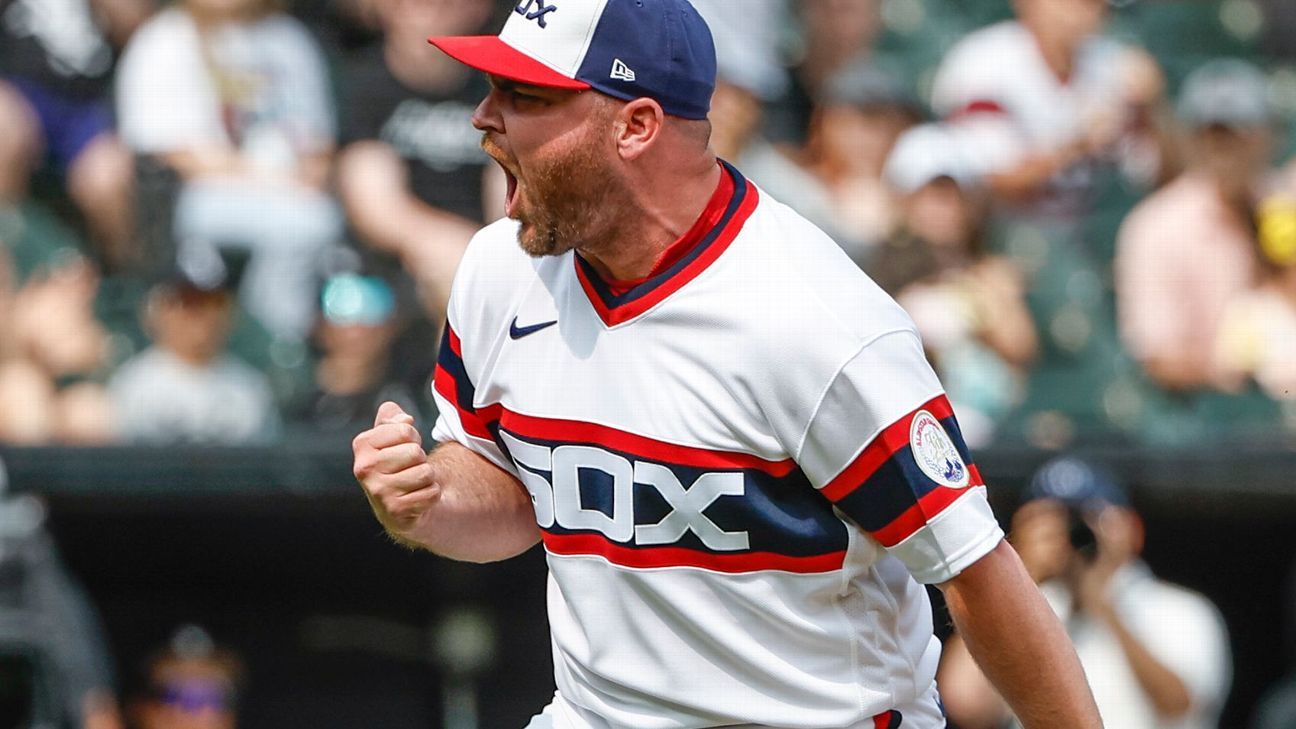 Hendriks gets win on Burger slam, White Sox beat Tigers 6-2 for 3