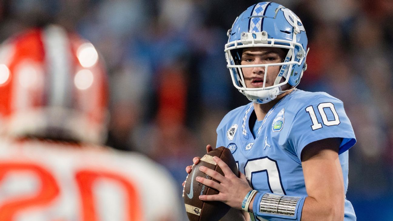 UNC's Brown wants 'flawless offense' for Maye