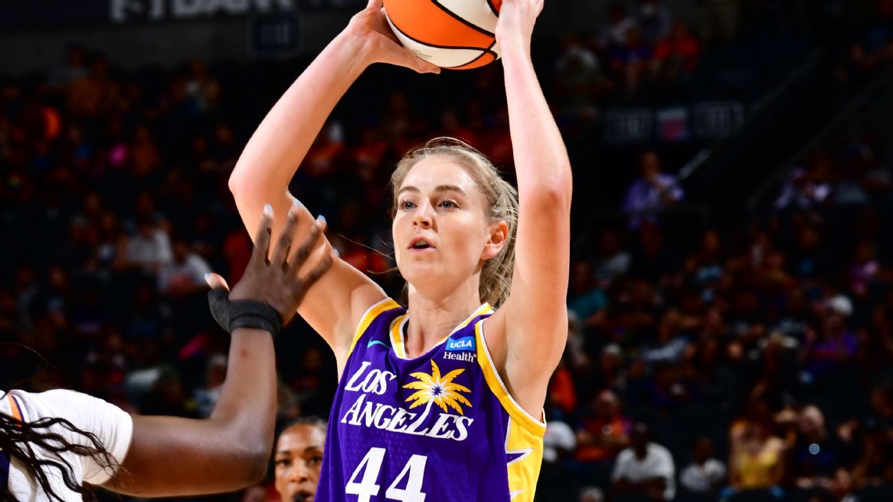 LA Sparks re-sign Karlie Samuelson for rest of WNBA season - Newsday