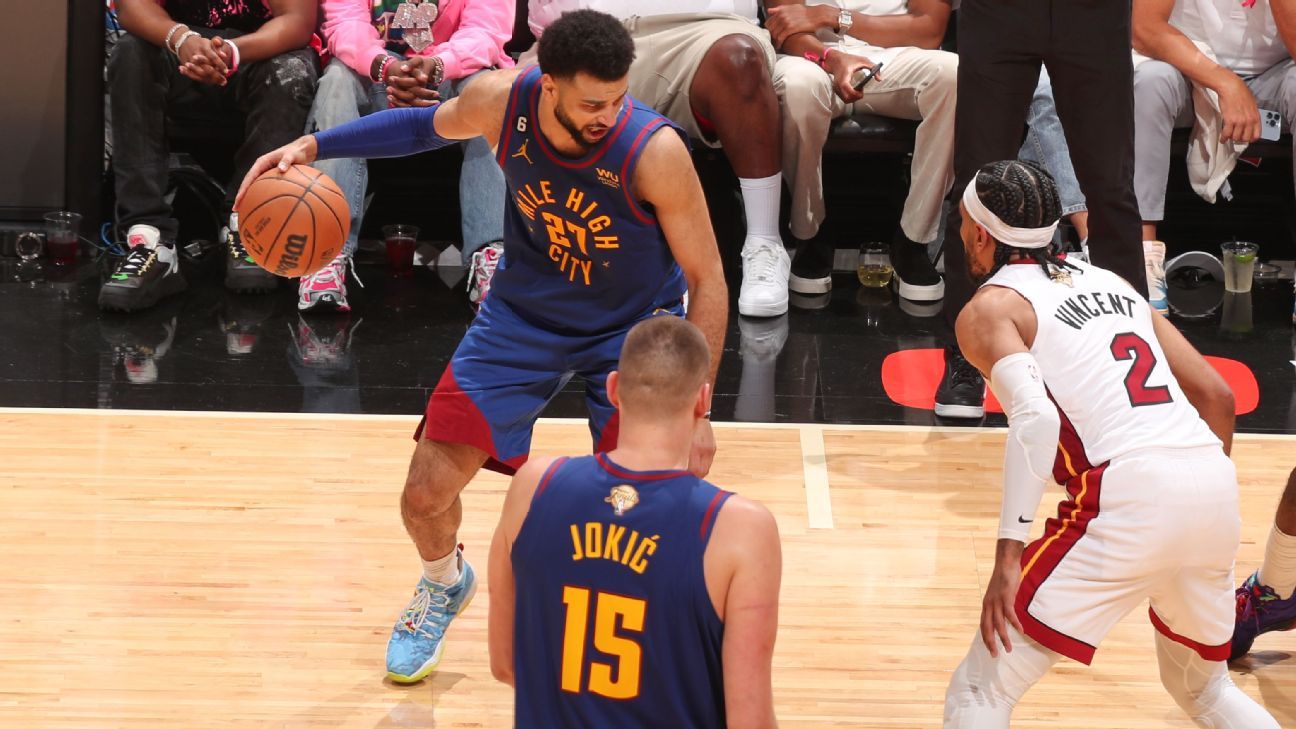 NBA-finale 2023 – De chemie tussen Jokic en Murray was volledig te zien in Game 3