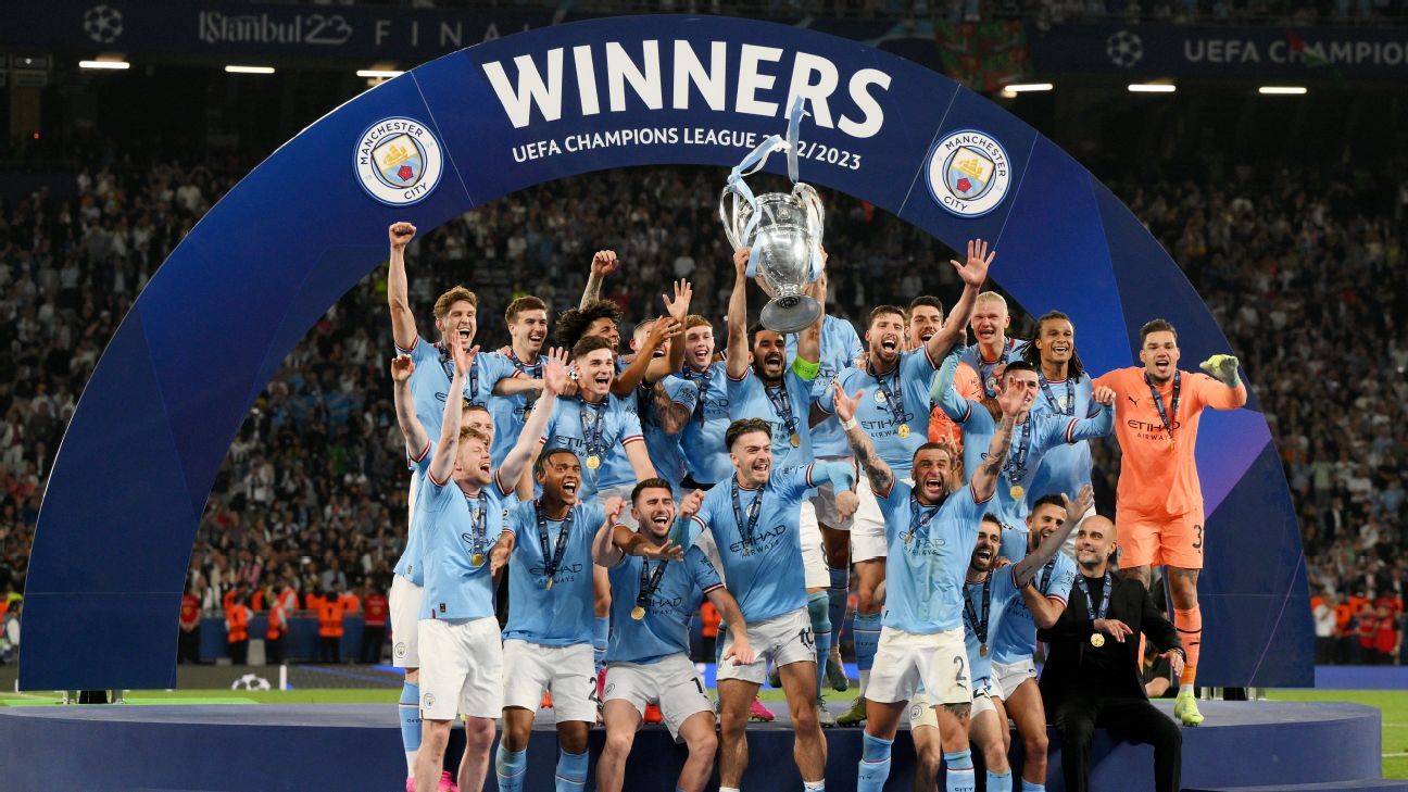 What is the treble? Explaining the trophy haul that makes it up as Man City  crowned European champions