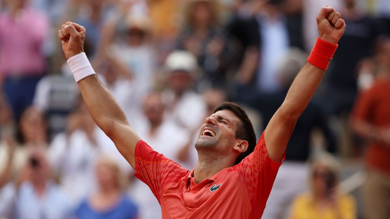 Novak Djokovic Campeón De Roland Garros Y El Hombre Con Más Grand