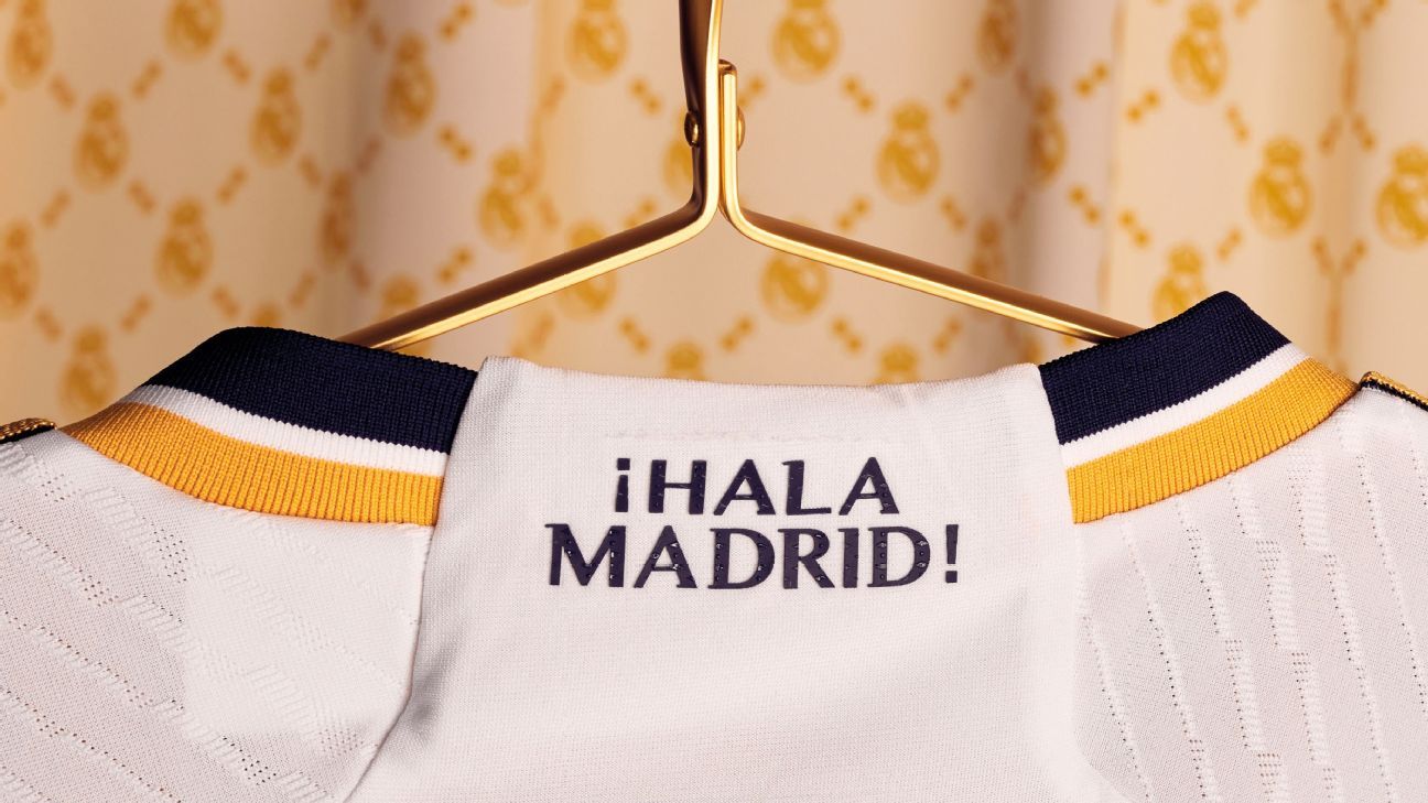 New Real Madrid home kit for 2023-24 season leaked with golden Adidas  design - Football España