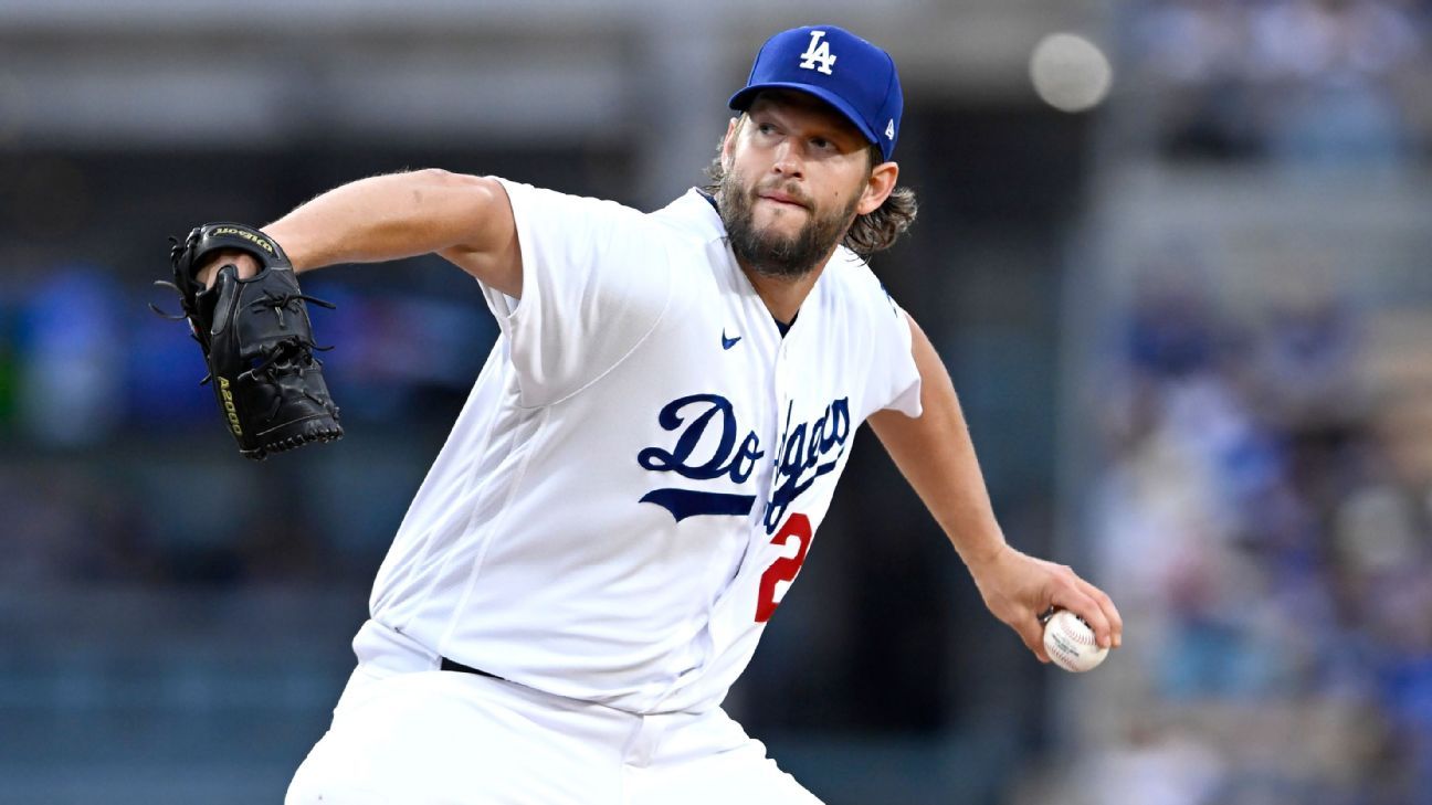 Dodgers' Kershaw headed to 5th straight All-Star Game