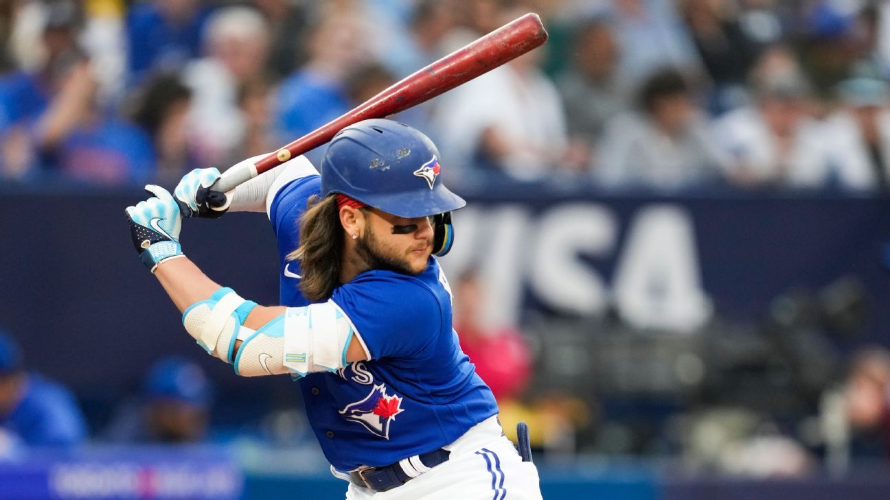 Blue Jays SS Bo Bichette leaves game against Orioles because of