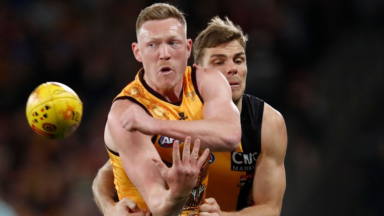 AFL Hawthorn skipper James Sicily fails in suspension appeal - ESPN