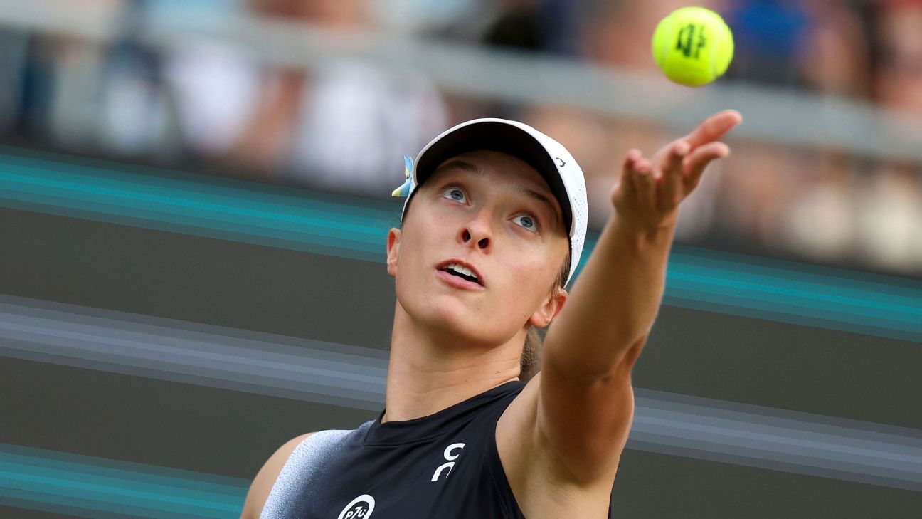 Top-ranked Iga Swiatek cruises into Bad Homburg Open semis - ESPN